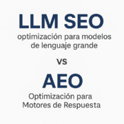 LLM SEo vs AEO LLM SEo vs AEO