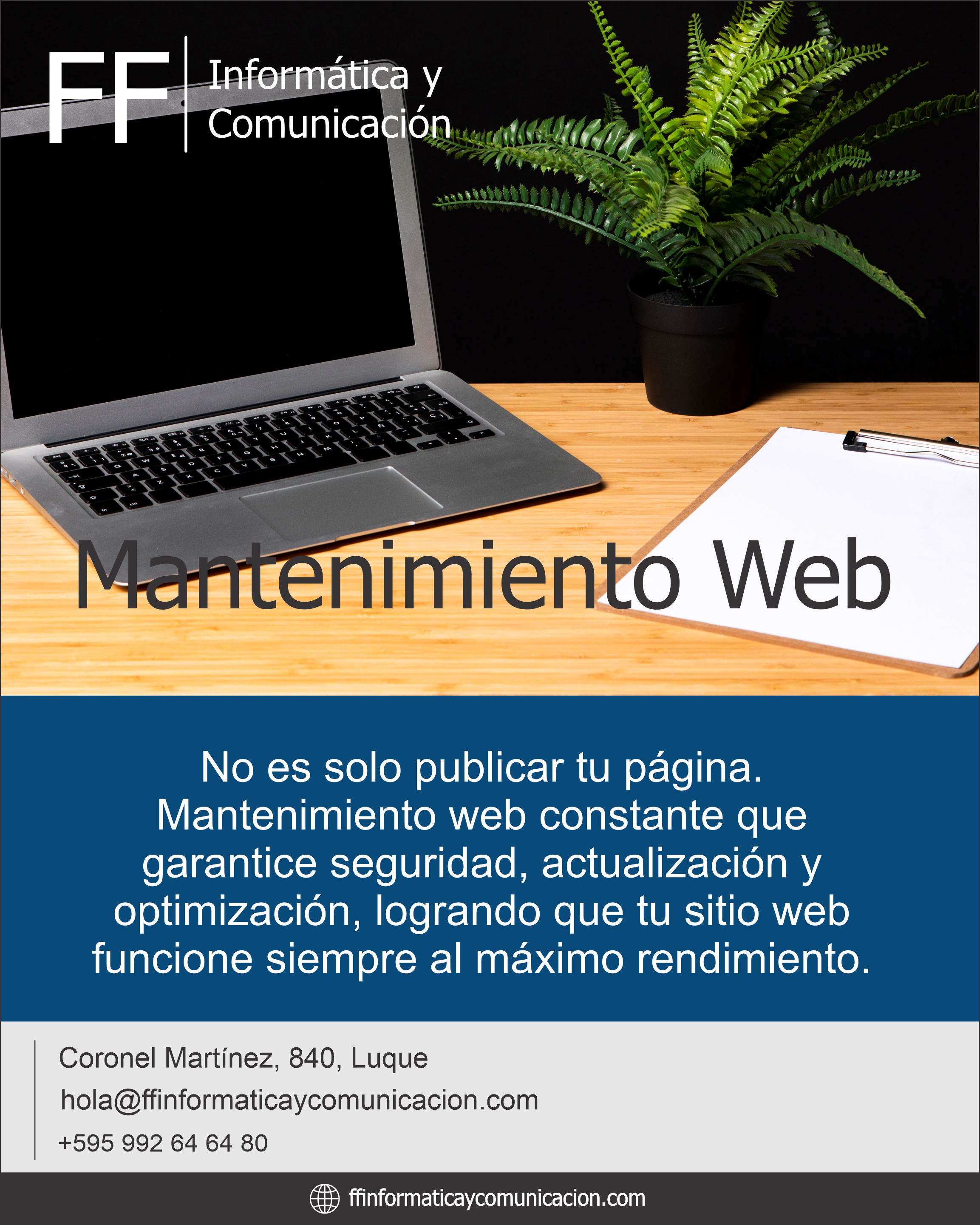 mantenimiento web