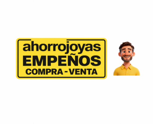Equipo de AhorroJoyas atendiendo a clientes en una sucursal moderna como parte de su proceso de transformación digital desarrollado por FF Informática y Comunicación.