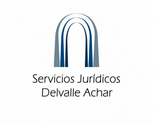 Logo del Estudio Jurídico Delvalle Achar en su proyecto de transformación digital realizado por FF Informática y Comunicación